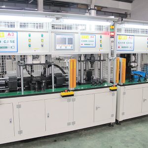 三角臂压装和铆接