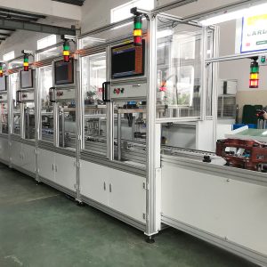 工程车液压制动钳装配测试线